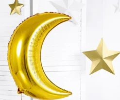 Folie ballon Guld Måne