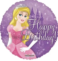 Folie Ballon Happy Birthday PRINSESSE