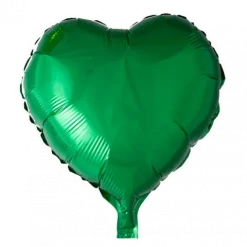 Folie ballon Hjerte 46 cm GRØN