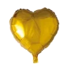 Folie ballon Hjerte 46 cm GULD
