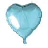 Folie ballon Hjerte 46 cm LYSEBLÅ