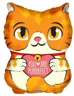 Folie ballon kat Y-R-PURREFECT , 46 cm