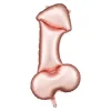 Folieballon Penis - Rosegold 112cm