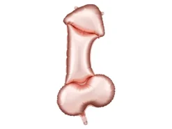 Folieballon Penis - Rosegold 112cm
