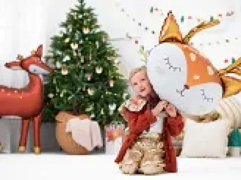 Folie ballon Rensdyr 73cm