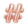 Folie ballon # - Rosegold, 35 cm