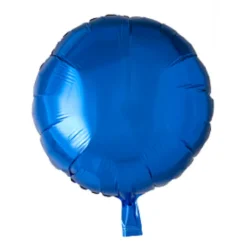 Folie ballon Rund Blå