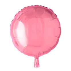 Folie ballon Rund LYSERØD 46 cm