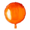 Folie ballon Rund ORANGE 46 cm