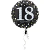 18 folie ballon sparkling gold