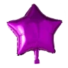 Folie ballon Stjerne HOT PINK 46 cm