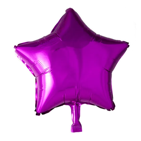 Folie ballon Stjerne LILLA 46 cm