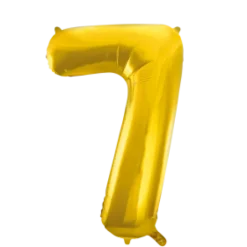 Folie ballon TAL 86 cm GULD