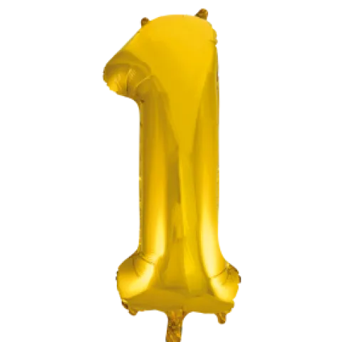 Folie ballon TAL 86 cm GULD