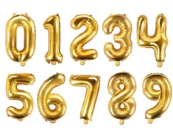Folie ballon TAL 86 cm GULD