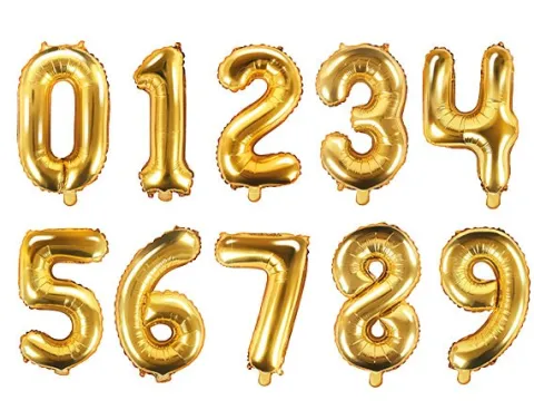 Folie ballon TAL 86 cm GULD