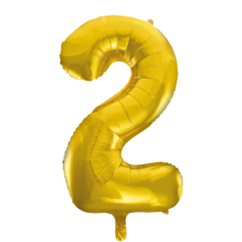 Folie ballon TAL 86 cm GULD