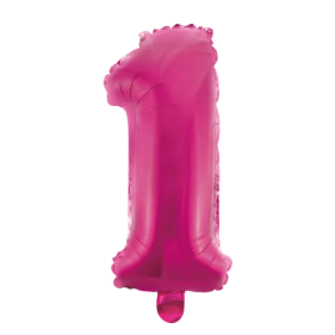 Folie ballon 1 tal PINK 41cm