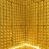 Folieballon væg Guld 72x143 cm