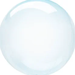 Folie-plast ballon Transparent Blå