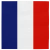 Frankrig flag serviet