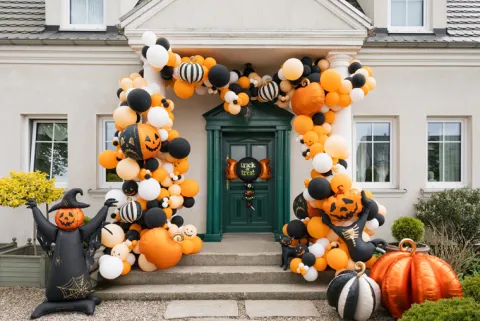 Fugleskræmsel ballon XXL