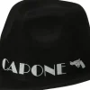 Gangsterhat med Al capone sort bånd