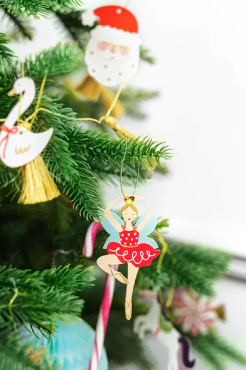 Gavemærker til jul - Nøddeknækker- 12 stk.