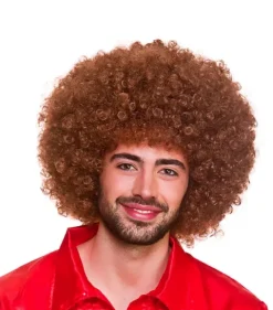 Gigant Afro Paryk brun