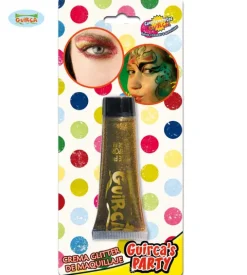 Glitter make up Gel tube 20ml. GULD