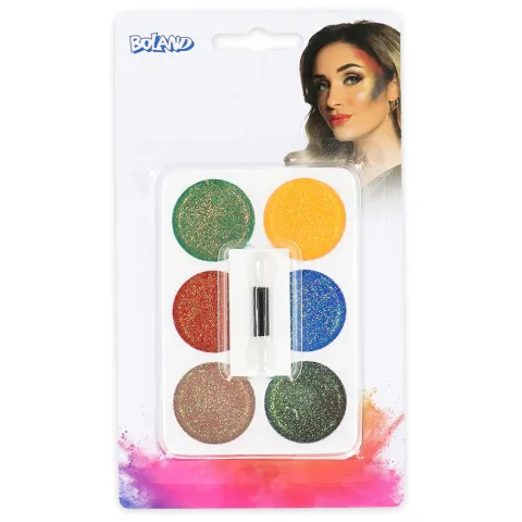 Glitter make-up palette