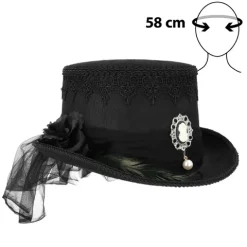 Gothic Høj Hat