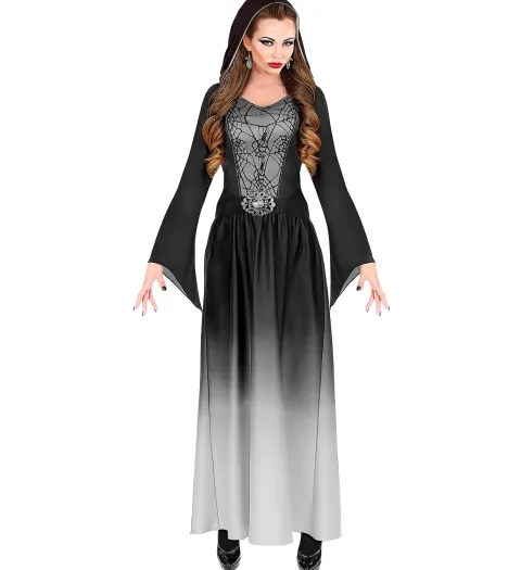 Gothic Lady i sort-grå