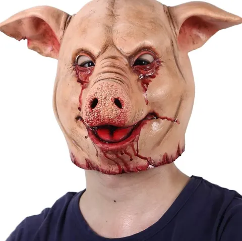 Grise Horror maske