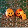 Græskar slikspand m låg - Trick or treat