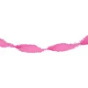 Guirlande crepe ROSA, 6 mtr