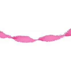 Guirlande crepe ROSA, 6 mtr