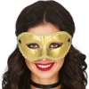 Guld maske med glitter mønster