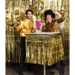 Guld party skjorte