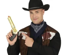 Guld pistol 27cm