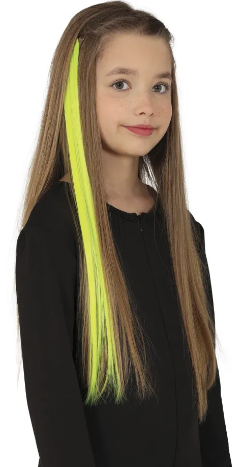 Gule hårextensions 50 cm