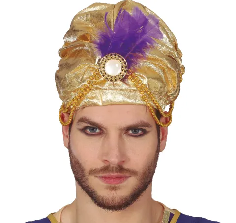 Gylden Indisk Turban