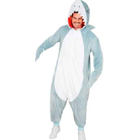 Haj Kostume med Hætte