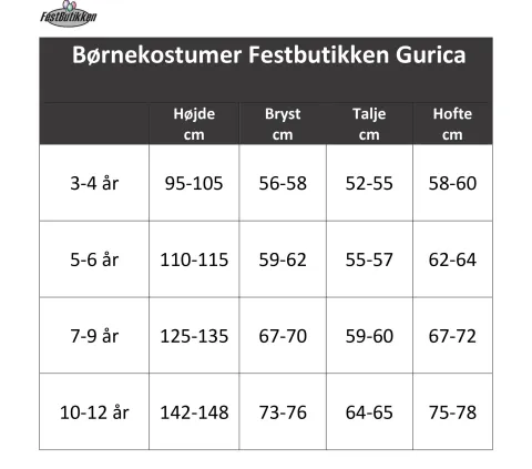 Hajkostume til børn