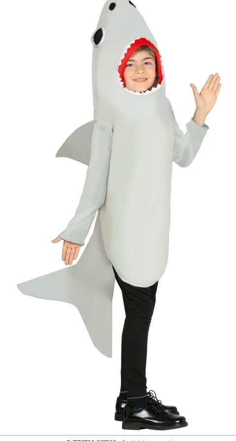 Hajkostume til børn