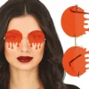 Halloween blod briller