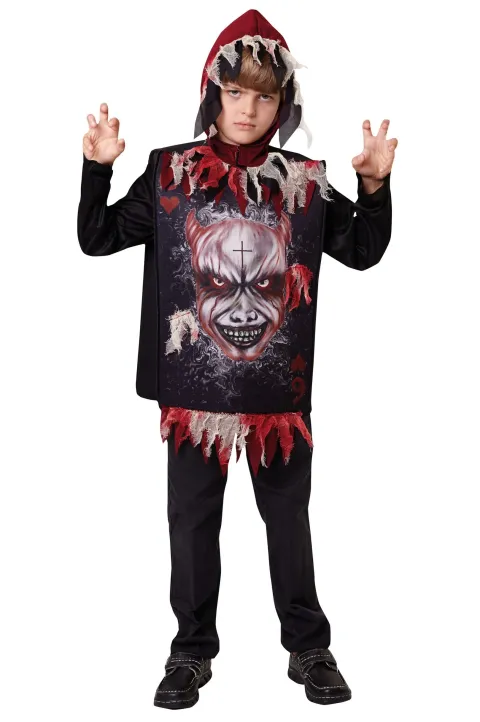 Halloween Devil Tunika og hætte