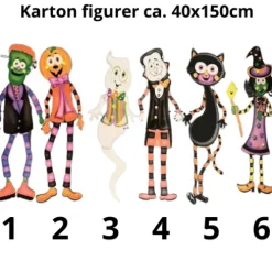 Halloween figur i karton 40x150cm