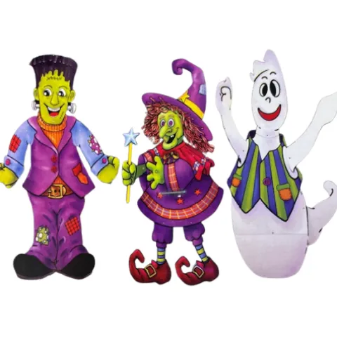 Halloween figur i karton 40x110cm