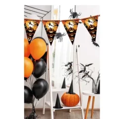 Halloween flagbanner - Græskar